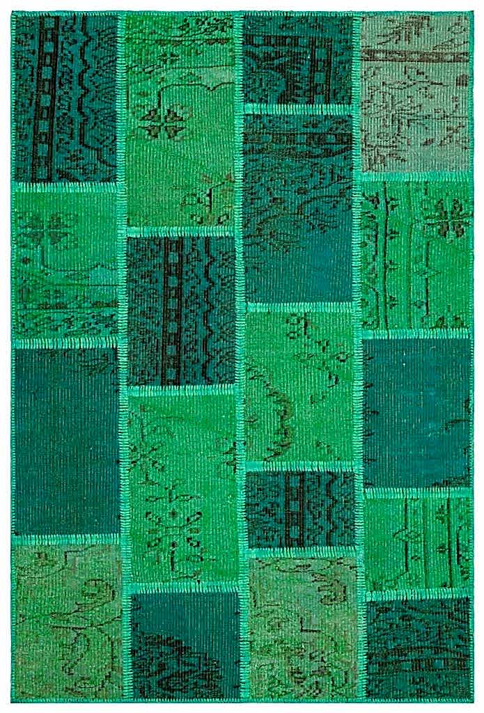 Apex Patchwork Unique Yeşil 35573 121 x 181 cm