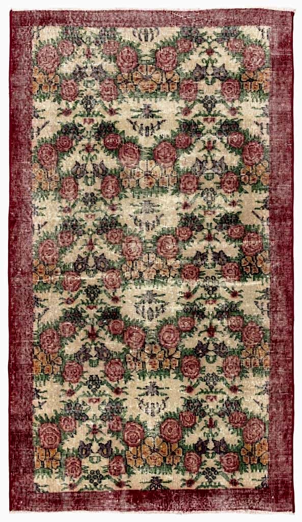 Apex Vintage Halı Naturel 12385 111 x 195 cm