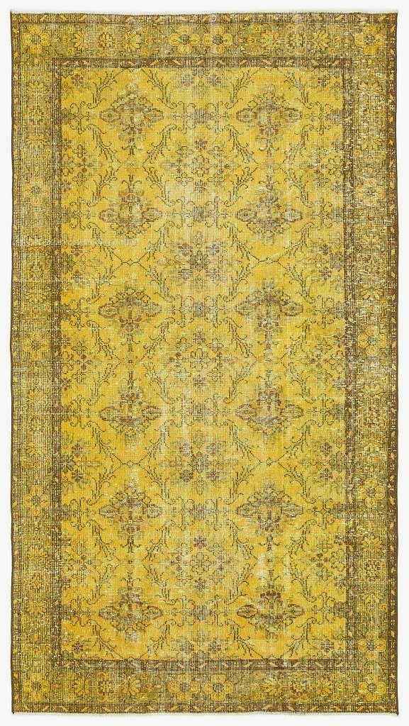 Apex Vintage Halı Sarı 10999 153 x 279 cm