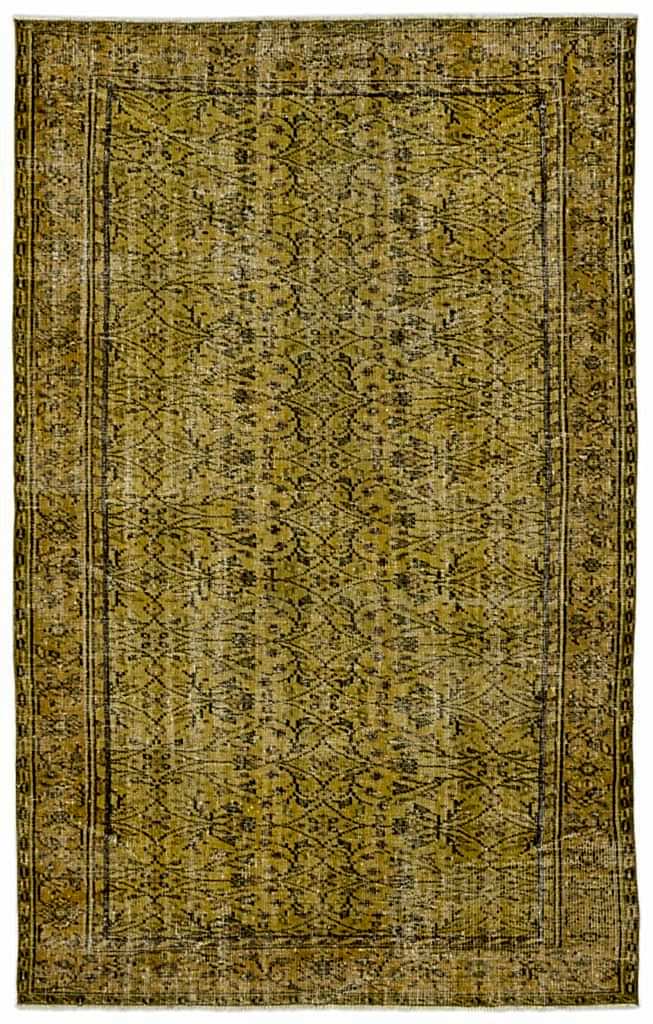 Apex Vintage Halı Sarı 14002 173 x 280 cm