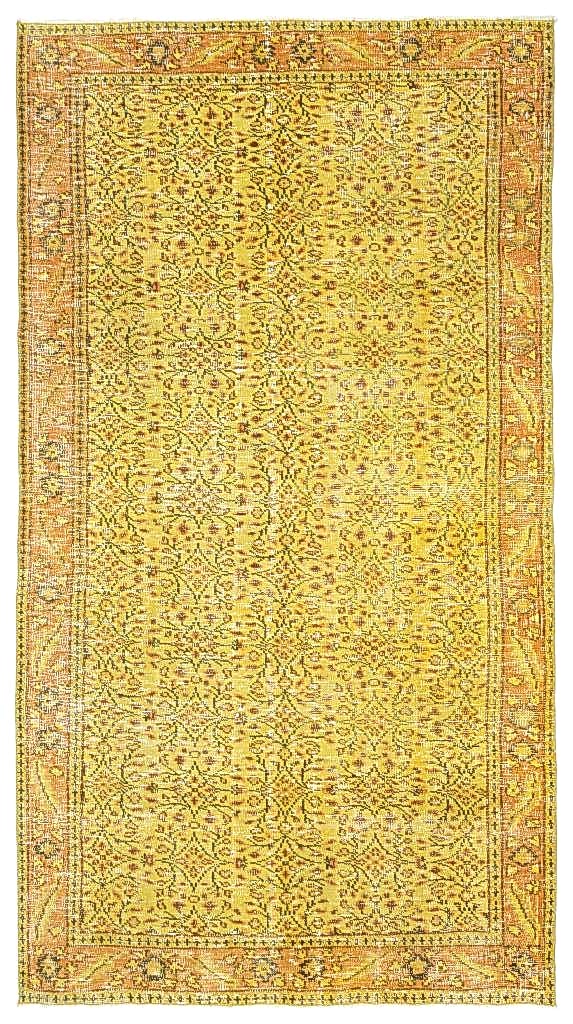 Apex Vintage Halı Sarı 16680 147 x 266 cm