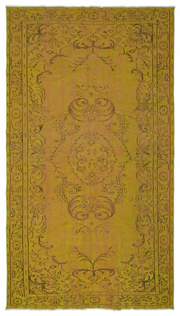 Apex Vintage Halı Sarı 22856 151 x 274 cm