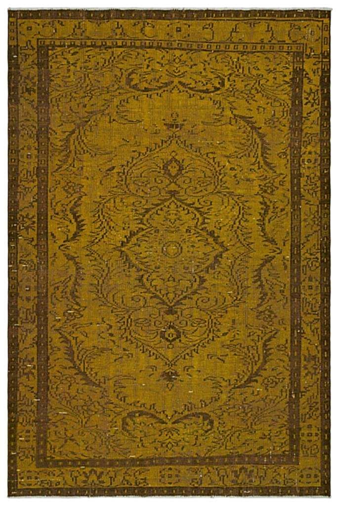 Apex Vintage Halı Sarı 22981 175 x 258 cm