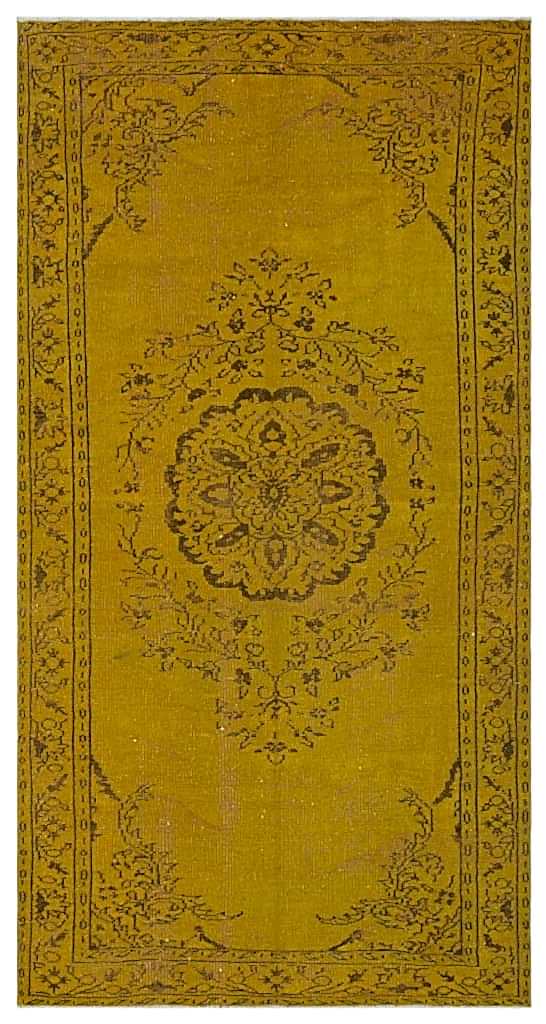 Apex Vintage Halı Sarı 24306 153 x 273 cm