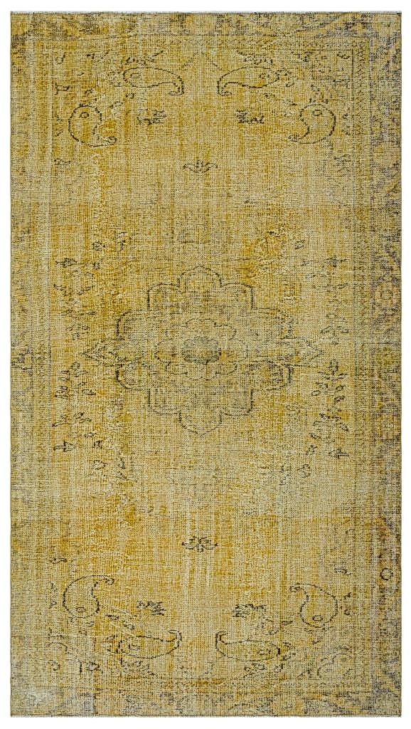 Apex Vintage Halı Sarı 24321 170 x 304 cm