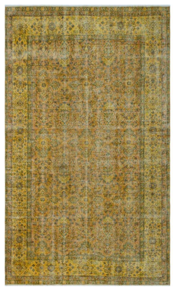 Apex Vintage Halı Sarı 25654 162 x 278 cm