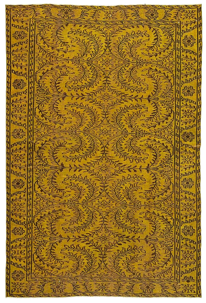 Apex Vintage Halı Sarı 9688 180 x 266 cm