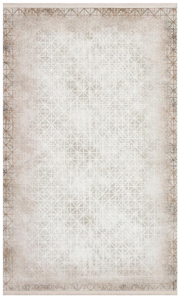 Solid 8321 Bej - Makine Halısı