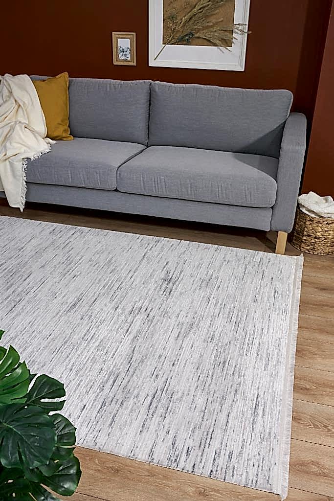 Vivaldi 9732 Gri - Makine Halısı